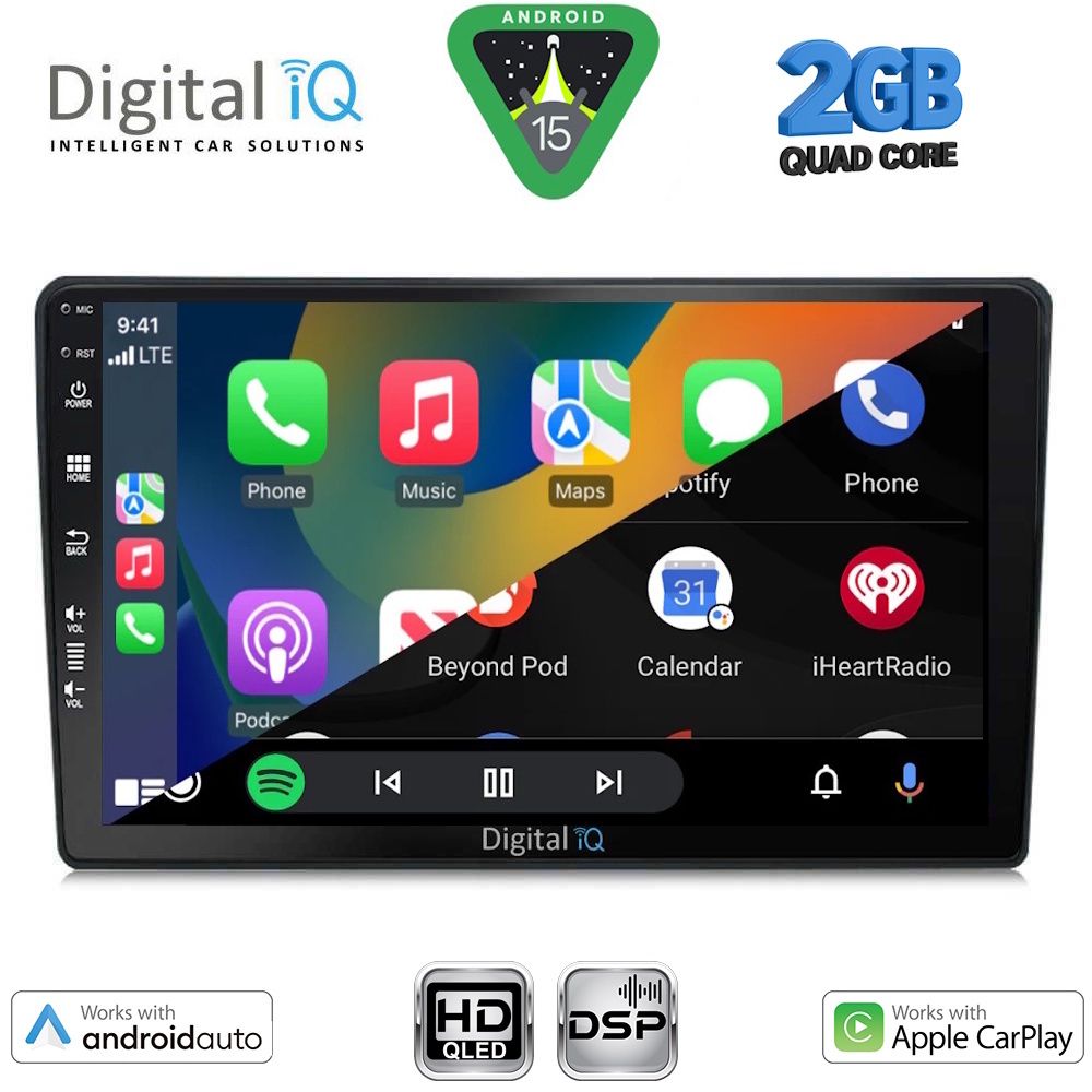 DIGITAL IQ BXC 3360_CPAA (9inc) MULTIMEDIA TABLET for MAZDA 2 mod. 2002-2007 - DIGITAL IQ BXC 3360_CPAA