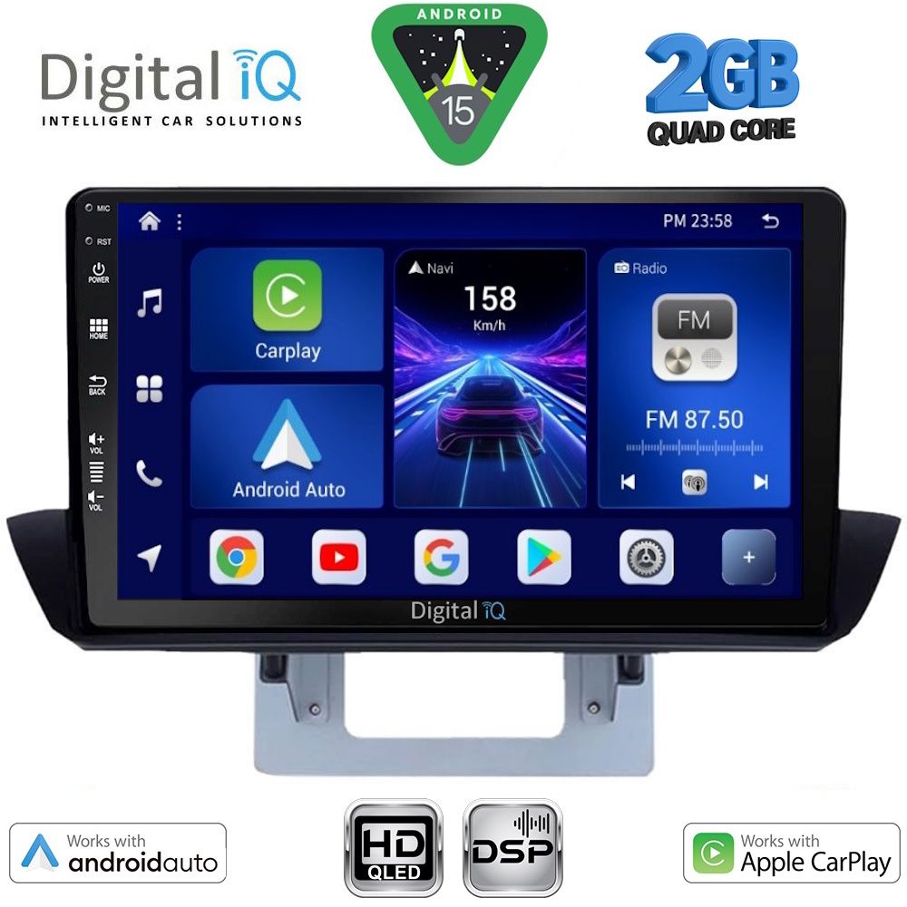 DIGITAL IQ BXC 3364_CPAA DASH (9inc) MULTIMEDIA TABLET for MAZDA BT50 mod. 2012-2019 - DIGITAL IQ BXC 3364_CPAA DASH