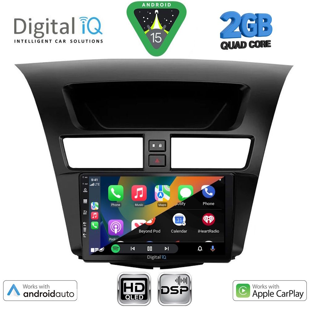 DIGITAL IQ BXC 3364_CPAA (9inc) MULTIMEDIA TABLET for MAZDA BT50 mod. 2012-2019 - DIGITAL IQ BXC 3364_CPAA