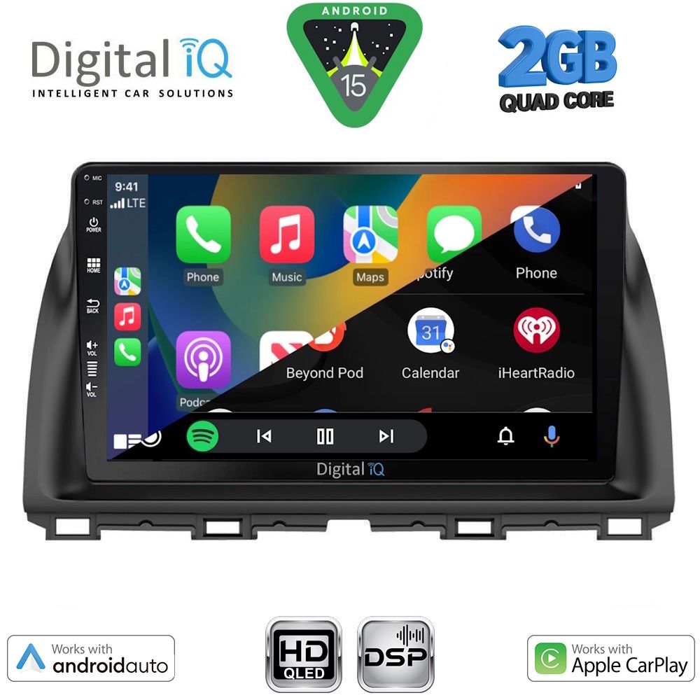 DIGITAL IQ BXC 3380_CPAA (10inc) MULTIMEDIA TABLET for MAZDA CX5 mod. 2013-2017 - DIGITAL IQ BXC 3380_CPAA