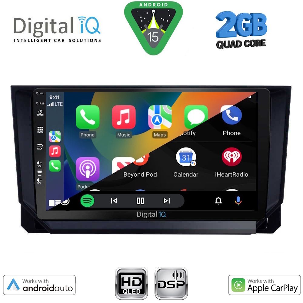 DIGITAL IQ BXC 3391_CPAA (10inc) MULTIMEDIA TABLET for MAZDA CX9 mod. 2006-2015 - DIGITAL IQ BXC 3391_CPAA