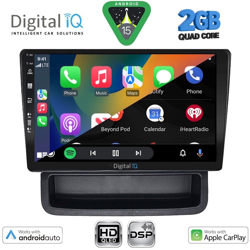 DIGITAL IQ BXC 3559_CPAA (10inc) MULTIMEDIA TABLET for OPEL VIVARO – RENAULT TRAFIC - NISSAN PRIMASTAR mod. 2004-2015
