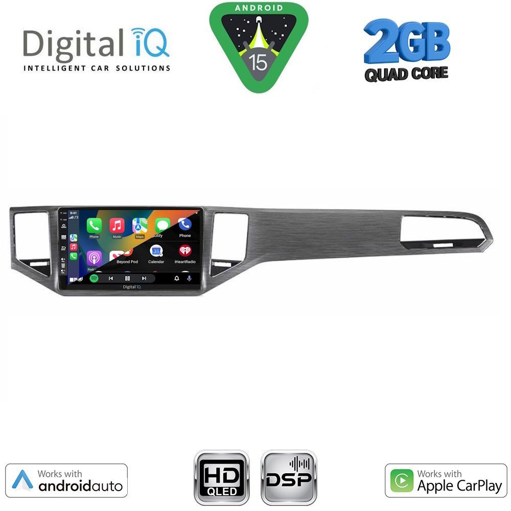 DIGITAL IQ BXC 3745_CPAA (SL) (10inc) MULTIMEDIA TABLET for VW GOLF SPORTSVAN mod. 2014-2021 - DIGITAL IQ BXC 3745_CPAA (SL)
