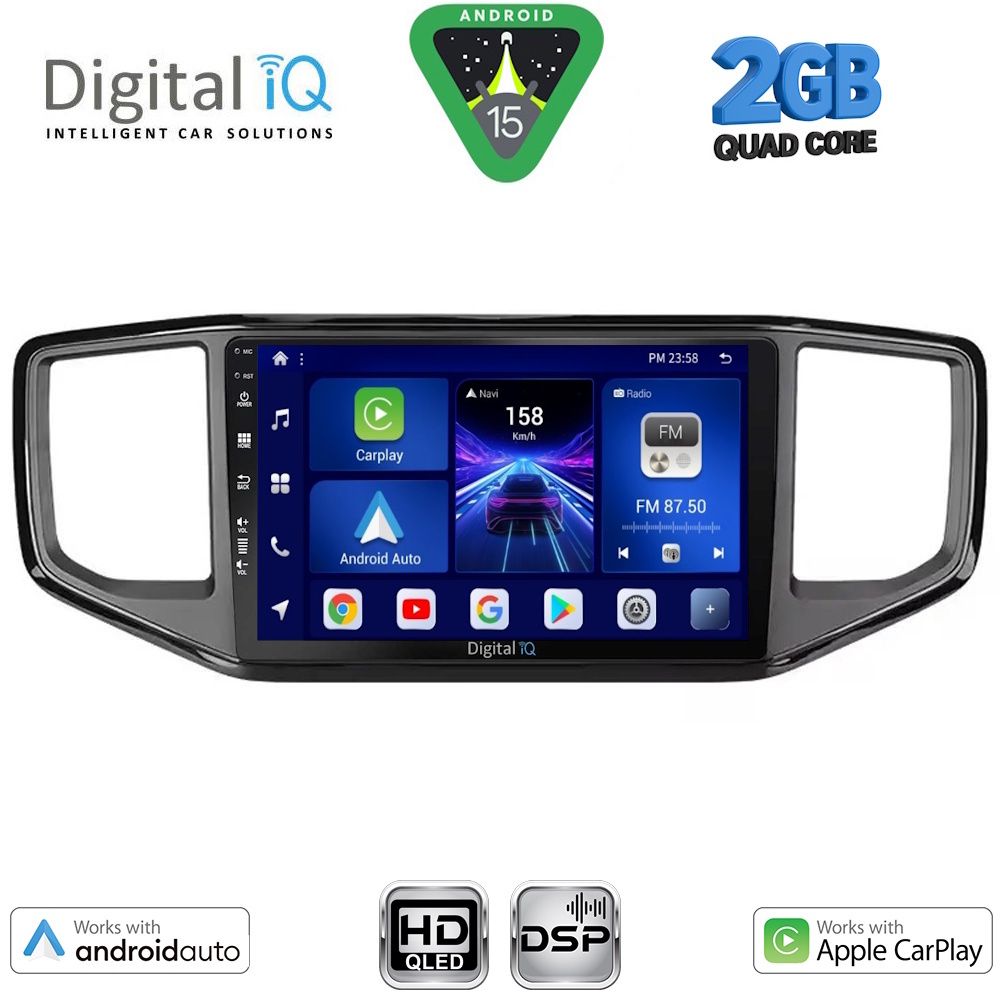 DIGITAL IQ BXC 3754_CPAA (9inc) MULTIMEDIA TABLET for VW AMAROK mod. 2017-2022 - DIGITAL IQ BXC 3754_CPAA