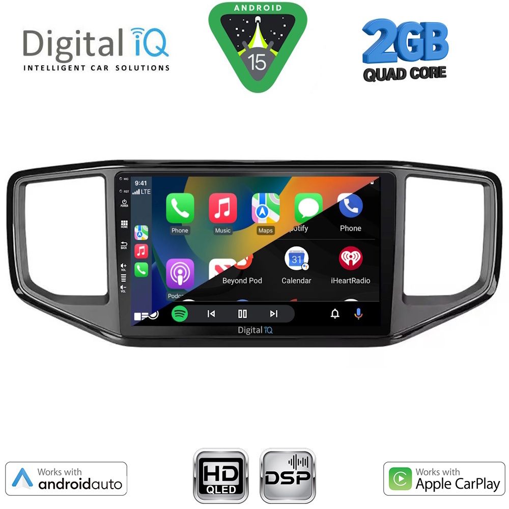 DIGITAL IQ BXC 3754_CPAA (9inc) MULTIMEDIA TABLET for VW AMAROK mod. 2017-2022 - DIGITAL IQ BXC 3754_CPAA