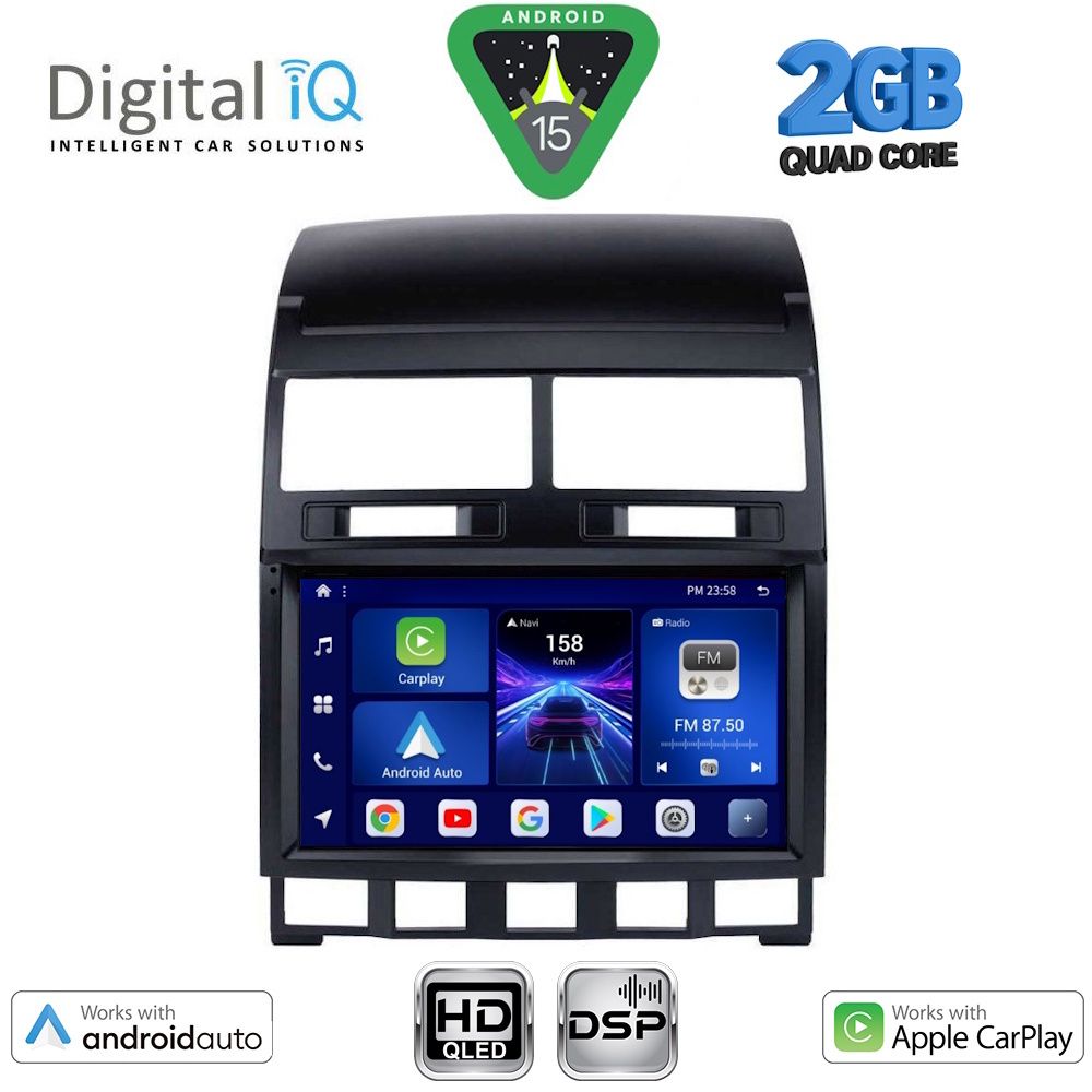 DIGITAL IQ BXC 3765_CPAA (9inc) MULTIMEDIA TABLET for VW TOUAREG mod. 2003-2011 - DIGITAL IQ BXC 3765_CPAA