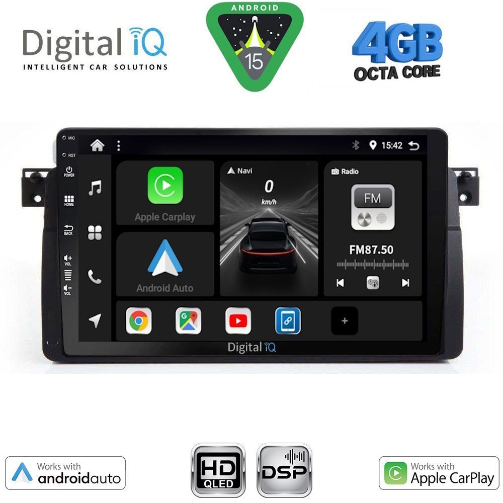 DIGITAL IQ BXF 6042_CPAA (9inc) MULTIMEDIA TABLET for BMW E46 mod. 1998-2005 - DIGITAL IQ BXF 6042_CPAA