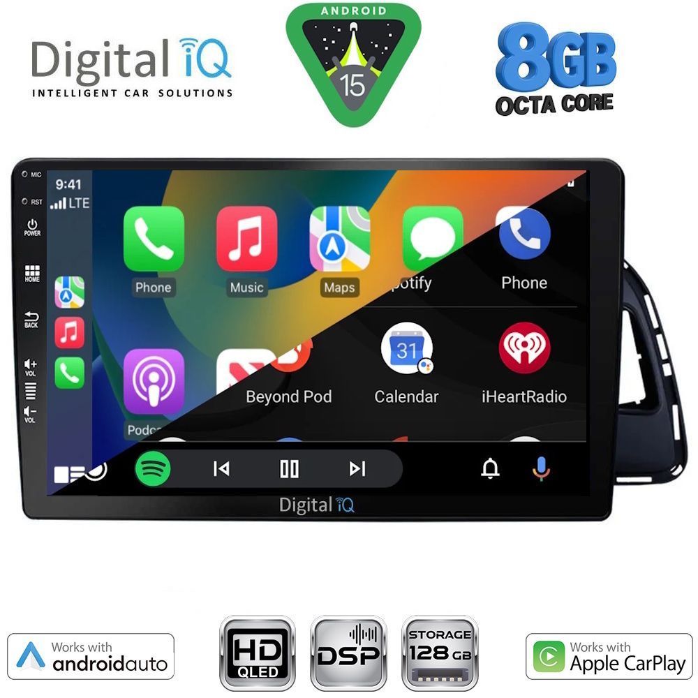 DIGITAL IQ BXF 7015_CPAA (10inc) MULTIMEDIA TABLET for AUDI Q5 mod. 2010-2018 - DIGITAL IQ BXF 7015_CPAA