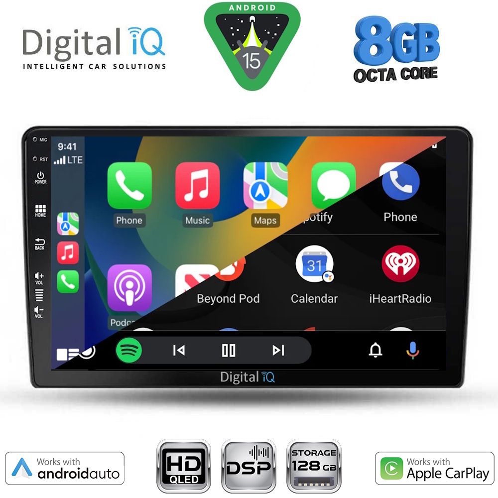 DIGITAL IQ BXF 7026_CPAA (10inc) MULTIMEDIA TABLET for ALFA ROMEO GIULIETTA mod 2014-2020 - DIGITAL IQ BXF 7026_CPAA