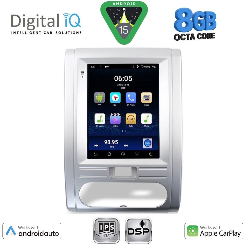 DIGITAL IQ BXF 7967_CPAA TESLA STYLE for NISSAN XTRAIL mod. 2007-2014 - DIGITAL IQ BXF 7967_CPAA