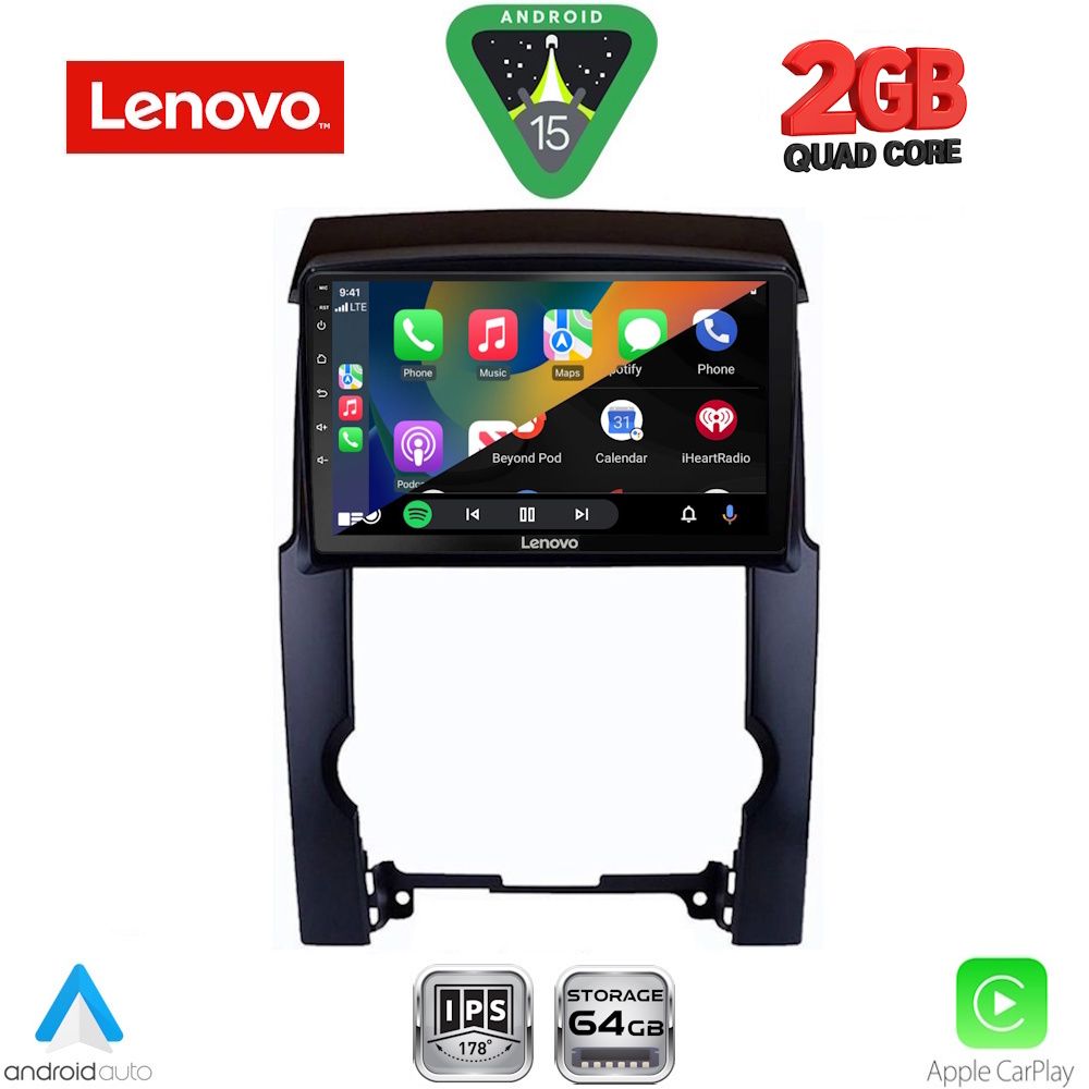 LENOVO LVD 2318_CPA (10inc) MULTIMEDIA TABLET for KIA SORENTO mod. 2009-2014 - LENOVO LVD 2318A_CPA
