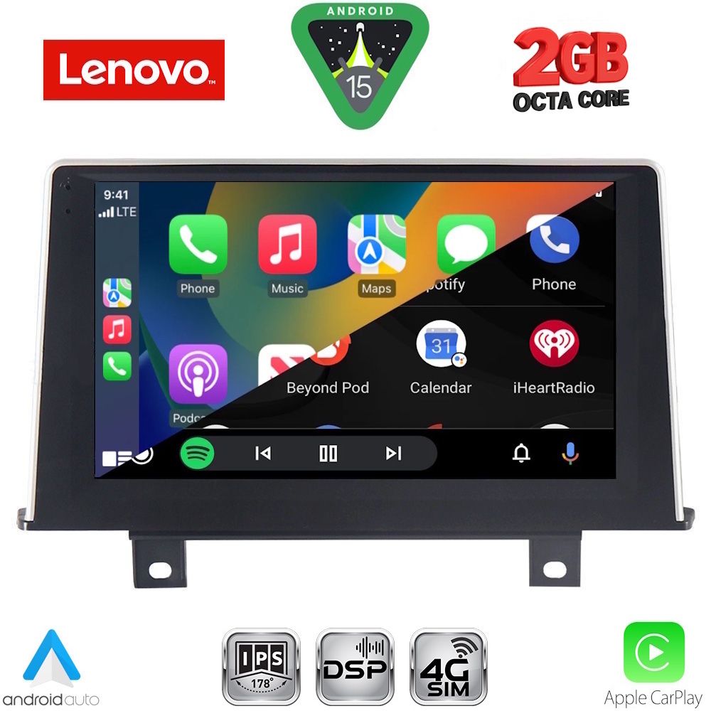 LENOVO LVF 5048_CPA (9inc) (NBT) MULTIMEDIA TABLET for BMW S.1 (F20-21) mod. 2011-2016 - LENOVO LVF 5048_CPA