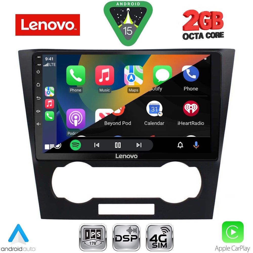 LENOVO LVF 5073_CPA (9inc) MULTIMEDIA TABLET for CHEVROLET EPICA mod. 2006-2011 - LENOVO LVF 5073_CPA