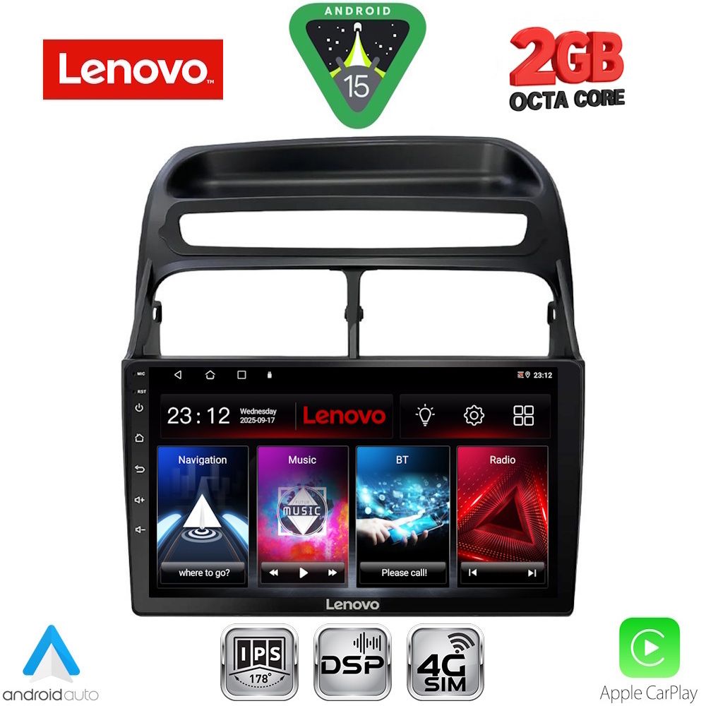 LENOVO LVF 5129_CPA (9inc) MULTIMEDIA TABLET for FIAT LINEA mod. 2007-2011