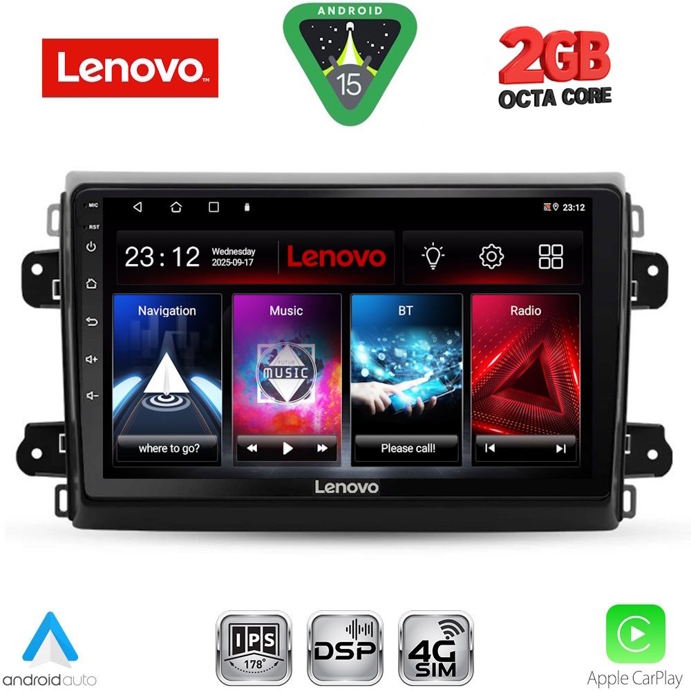 LENOVO LVF 5143_CPA (9inc) MULTIMEDIA TABLET for FIAT DUCATO mod. 2021-2026