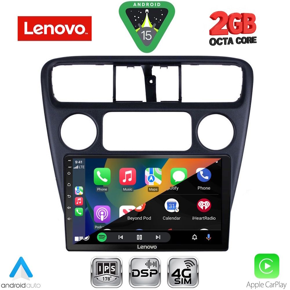 LENOVO LVF 5181_CPA (9inc) MULTIMEDIA TABLET for HONDA ACCORD COUPE mod. 1998-2004 - LENOVO LVF 5181_CPA