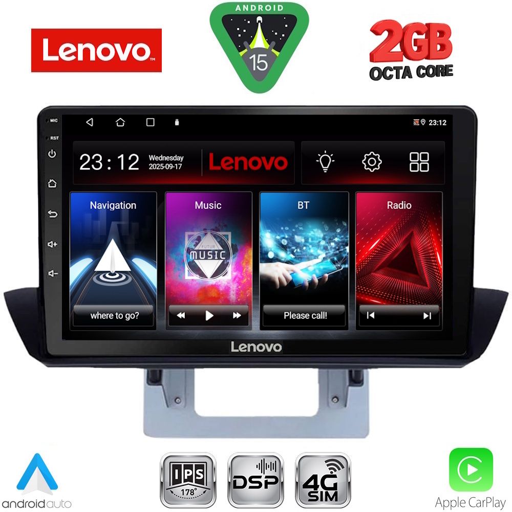 LENOVO LVF 5364_CPA DASH (9inc) MULTIMEDIA TABLET for MAZDA BT50 mod. 2012-2019