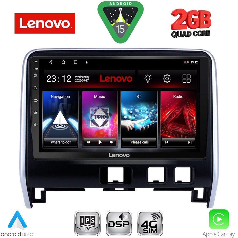 LENOVO LVF 5471_CPA (10inc) MULTIMEDIA TABLET for NISSAN SERENA mod. 2016-2022