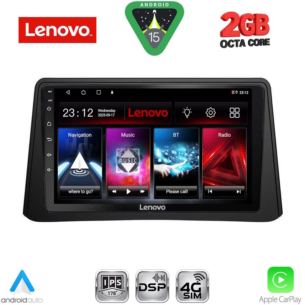 LENOVO LVF 5496_CPA (9inc) MULTIMEDIA TABLET for OPEL MOKKA mod. 2012-2015