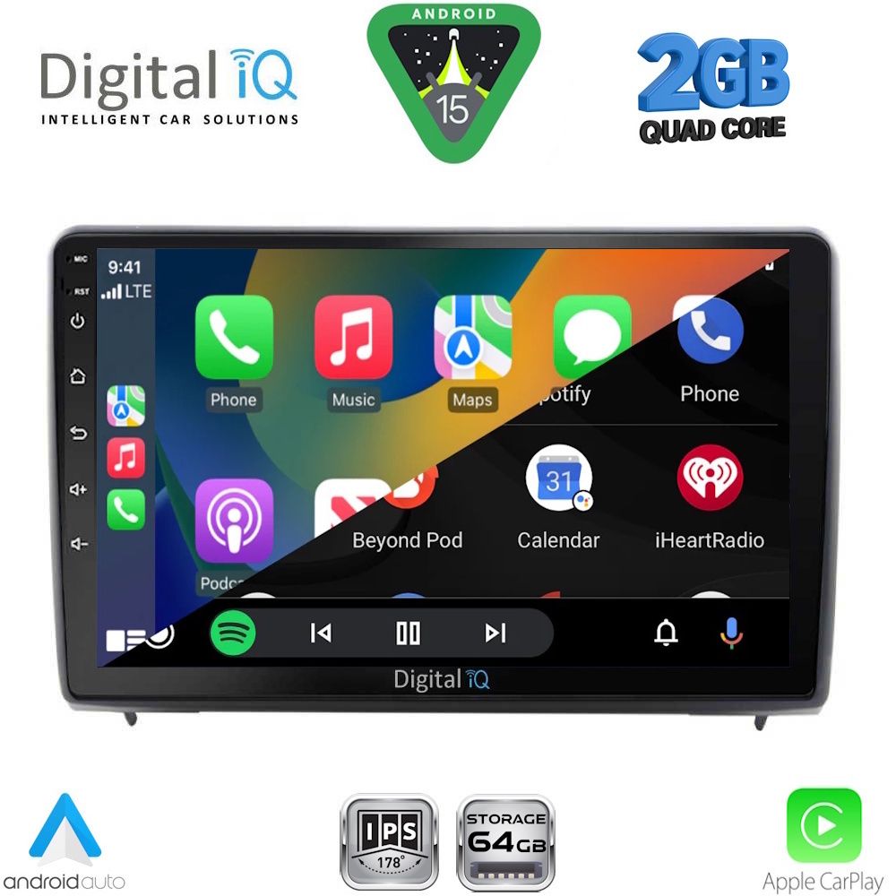 DIGITAL IQ RSD 1151_CPA (10inc) MULTIMEDIA TABLET for FORD ECOSPORT mod. 2018-2023