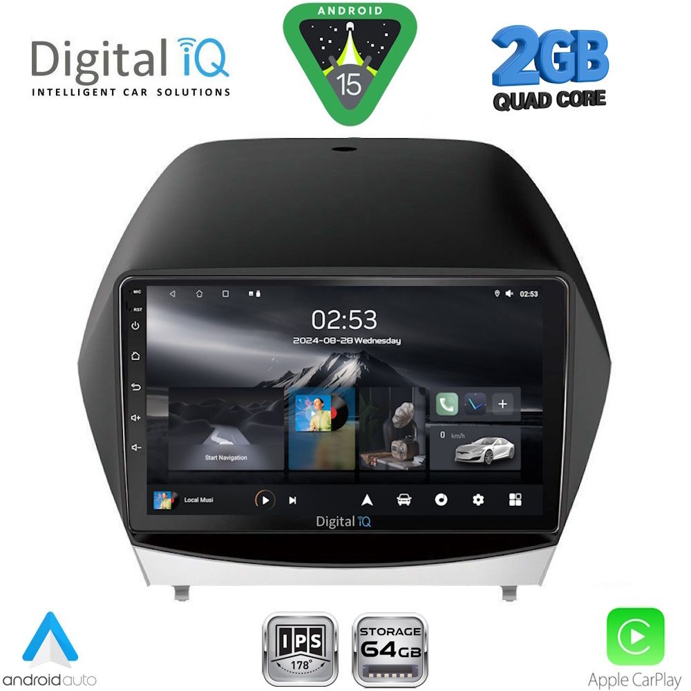 DIGITAL IQ RSD 1235_CPA (10inc) MULTIMEDIA TABLET for HYUNDAI iX35  mod. 2010-2015 - DIGITAL IQ RSD 1235_CPA