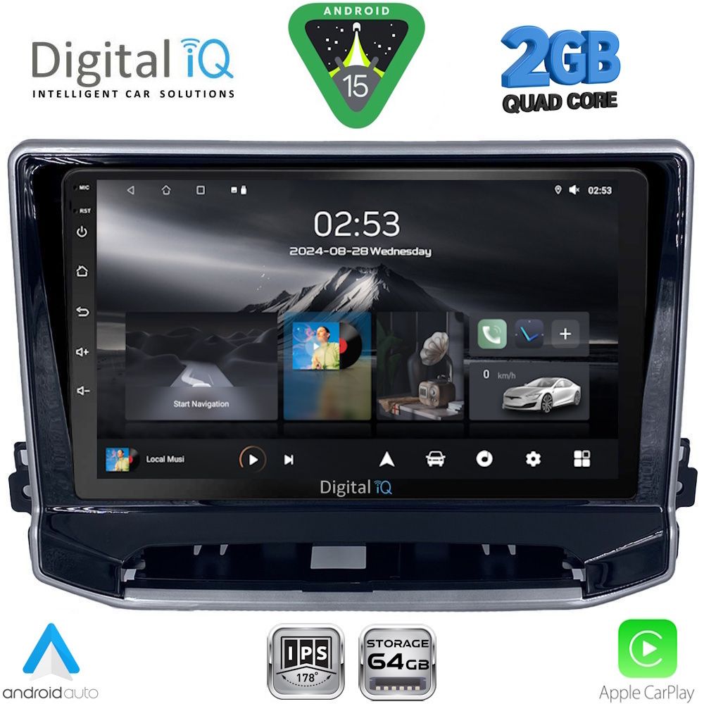 DIGITAL IQ RSD 1279_CPA (10inc) MULTIMEDIA TABLET for JEEP COMPASS mod. 2022-2026 - DIGITAL IQ RSD 1279_CPA