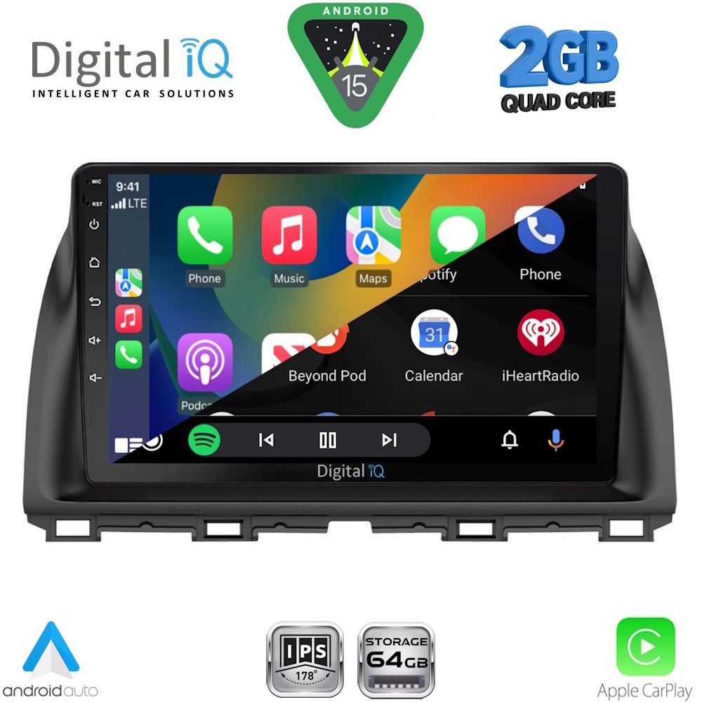 DIGITAL IQ RSD 1380_CPA (10inc) MULTIMEDIA TABLET for MAZDA CX5 mod. 2013-2017 - DIGITAL IQ RSD 1380_CPA