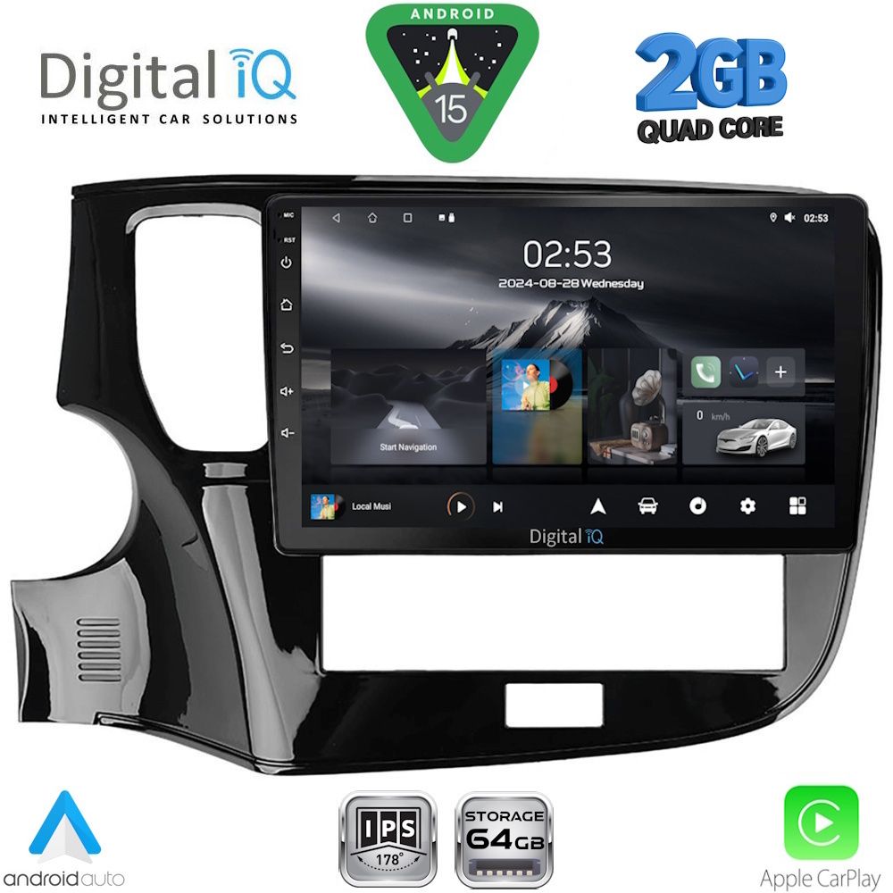 DIGITAL IQ RSD 1440_CPA (10inc) MULTIMEDIA TABLET for MITSUBISHI OUTLANDER mod. 2020-2022 - DIGITAL IQ RSD 1440_CPA