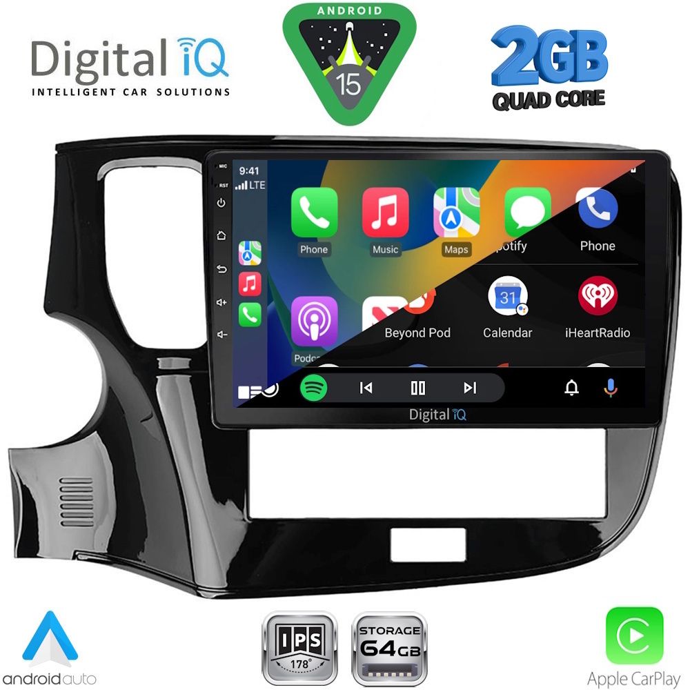 DIGITAL IQ RSD 1440_CPA (10inc) MULTIMEDIA TABLET for MITSUBISHI OUTLANDER mod. 2020-2022 - DIGITAL IQ RSD 1440_CPA