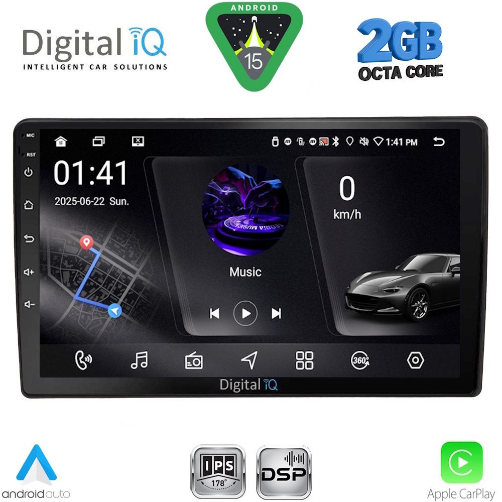 DIGITAL IQ RSF 4005_CPA (10inc) MULTIMEDIA TABLET for AUDI A4 mod. 2008-2015 - DIGITAL IQ RSF 4005_CPA