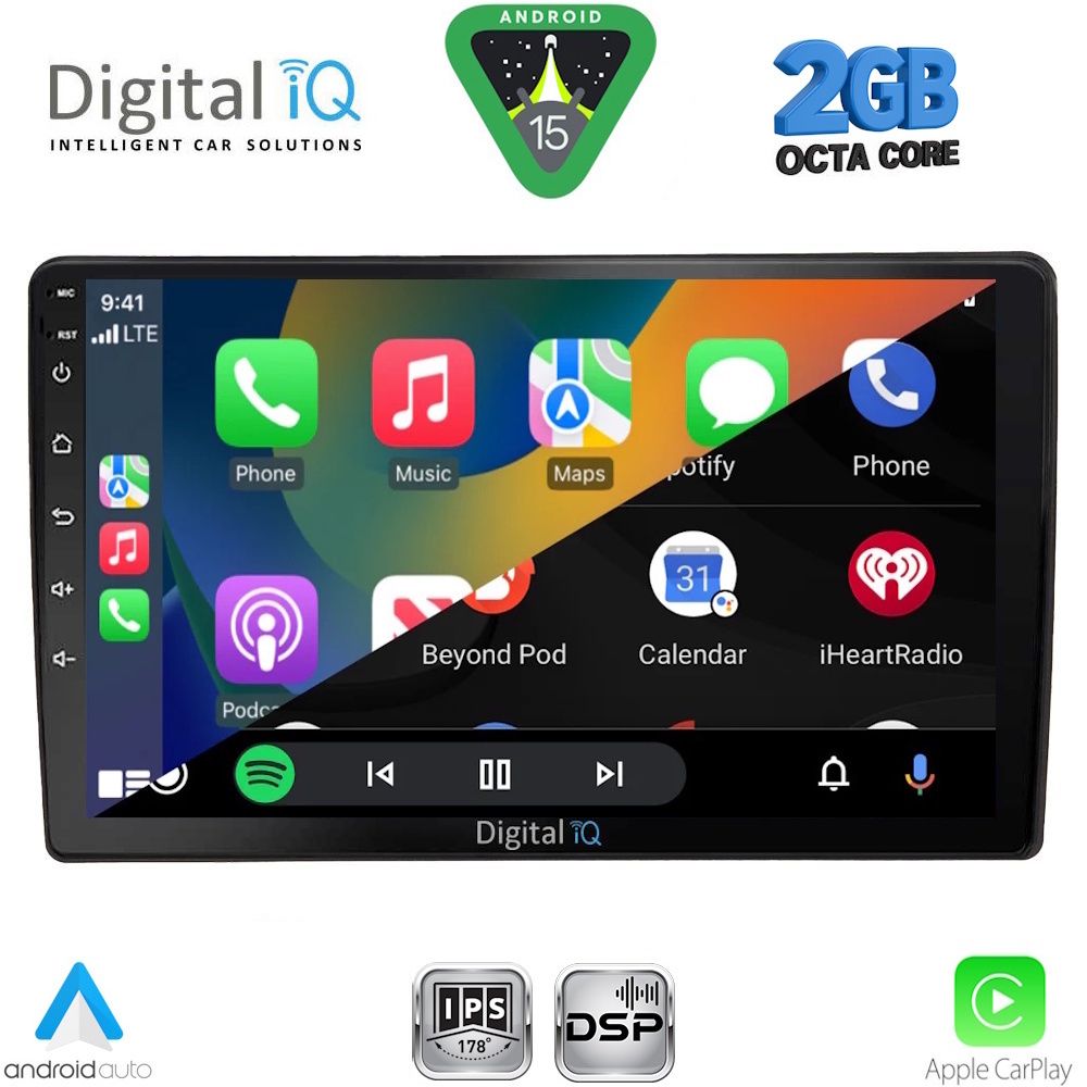 DIGITAL IQ RSF 4005_CPA (10inc) MULTIMEDIA TABLET for AUDI A4 mod. 2008-2015 - DIGITAL IQ RSF 4005_CPA