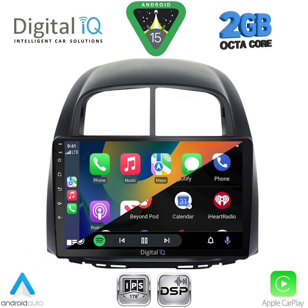 DIGITAL IQ RSF 4124_CPA (10inc) MULTIMEDIA TABLET for DAIHATSU SIRION mod. 2006-2012 - DIGITAL IQ RSF 4124_CPA