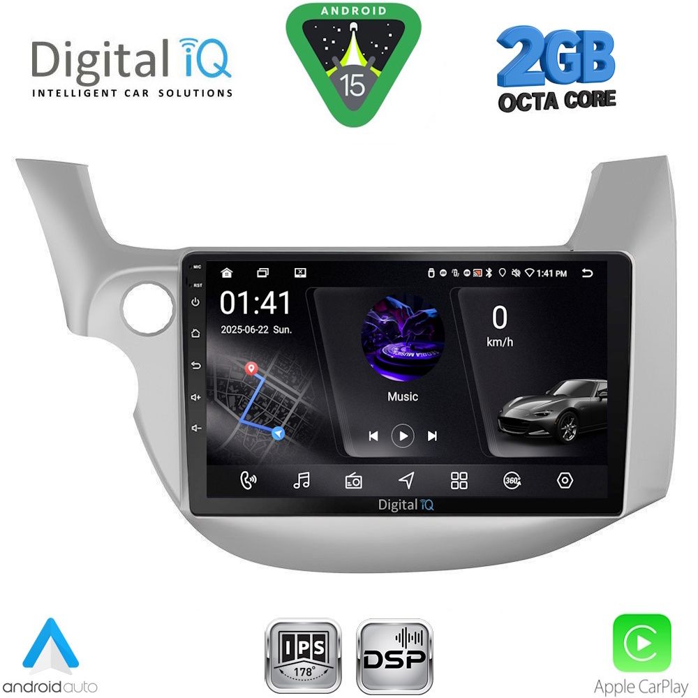 DIGITAL IQ RSF 4211_CPA (10inc) MULTIMEDIA TABLET for HONDA JAZZ mod. 2008-2012 - DIGITAL IQ RSF 4211_CPA