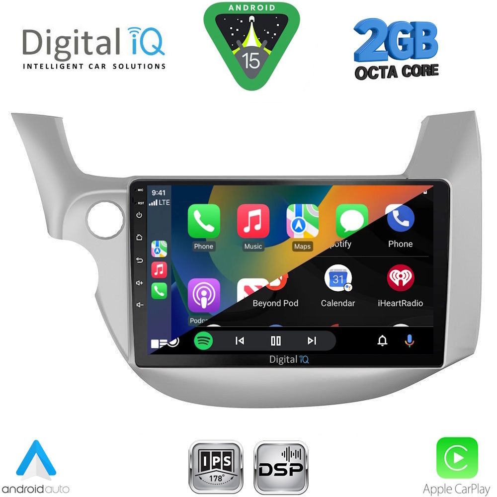 DIGITAL IQ RSF 4211_CPA (10inc) MULTIMEDIA TABLET for HONDA JAZZ mod. 2008-2012 - DIGITAL IQ RSF 4211_CPA