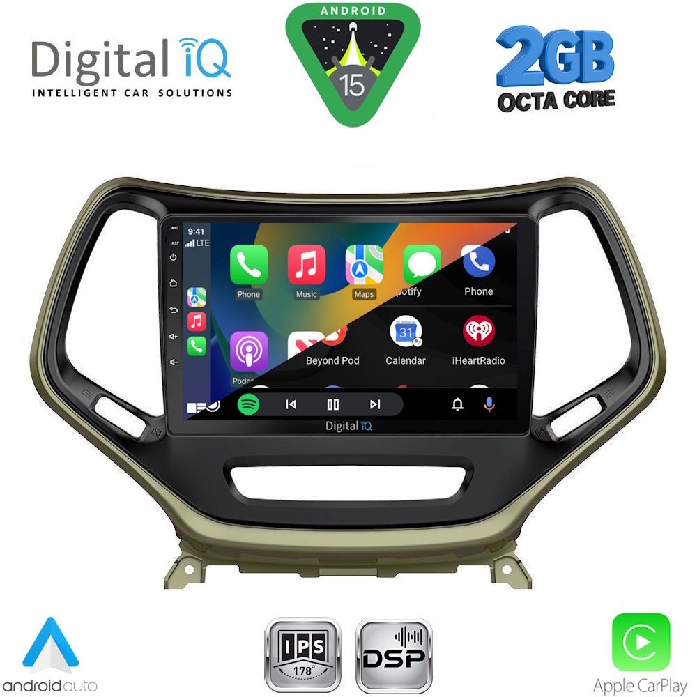 DIGITAL IQ RSF 4273_CPA (10inc) MULTIMEDIA TABLET for JEEP CHEROKEE mod. 2014-2024 - DIGITAL IQ RSF 4273_CPA