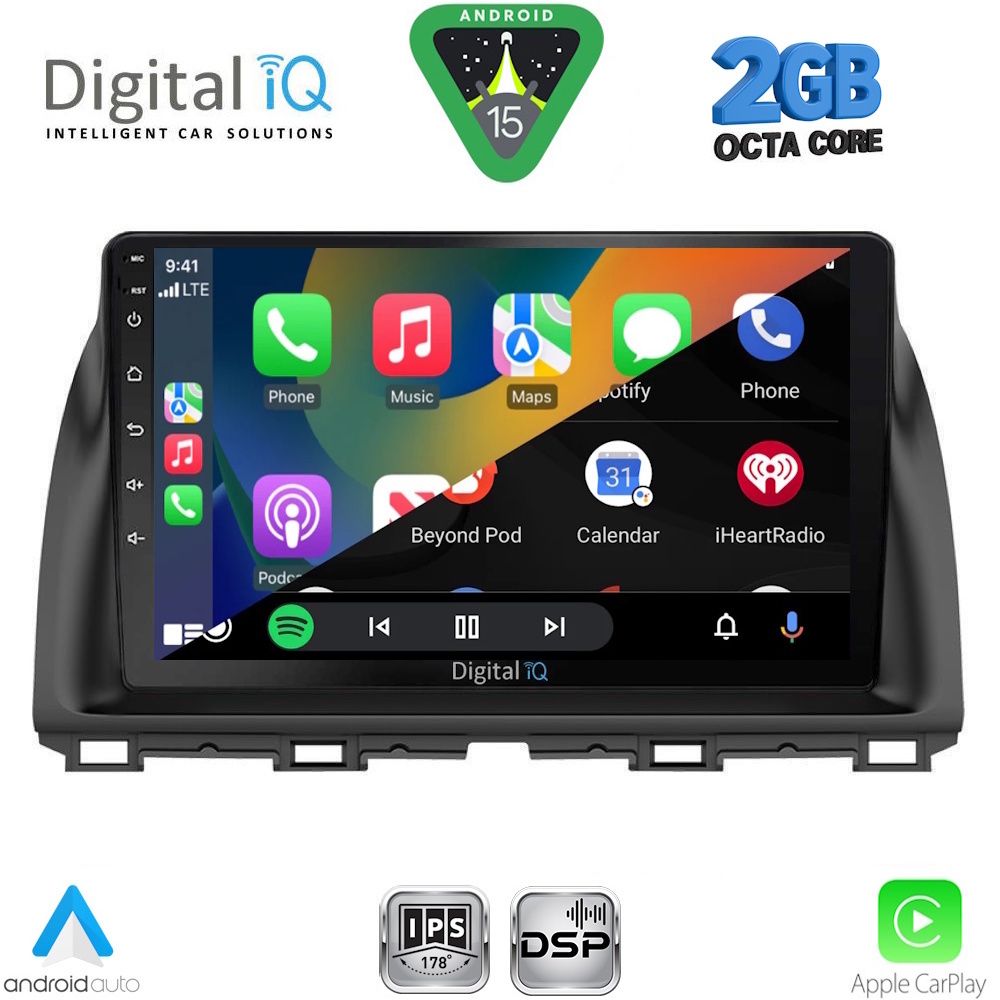 DIGITAL IQ RSF 4380_CPA (10inc) MULTIMEDIA TABLET for MAZDA CX5 mod. 2013-2017 - DIGITAL IQ RSF 4380_CPA