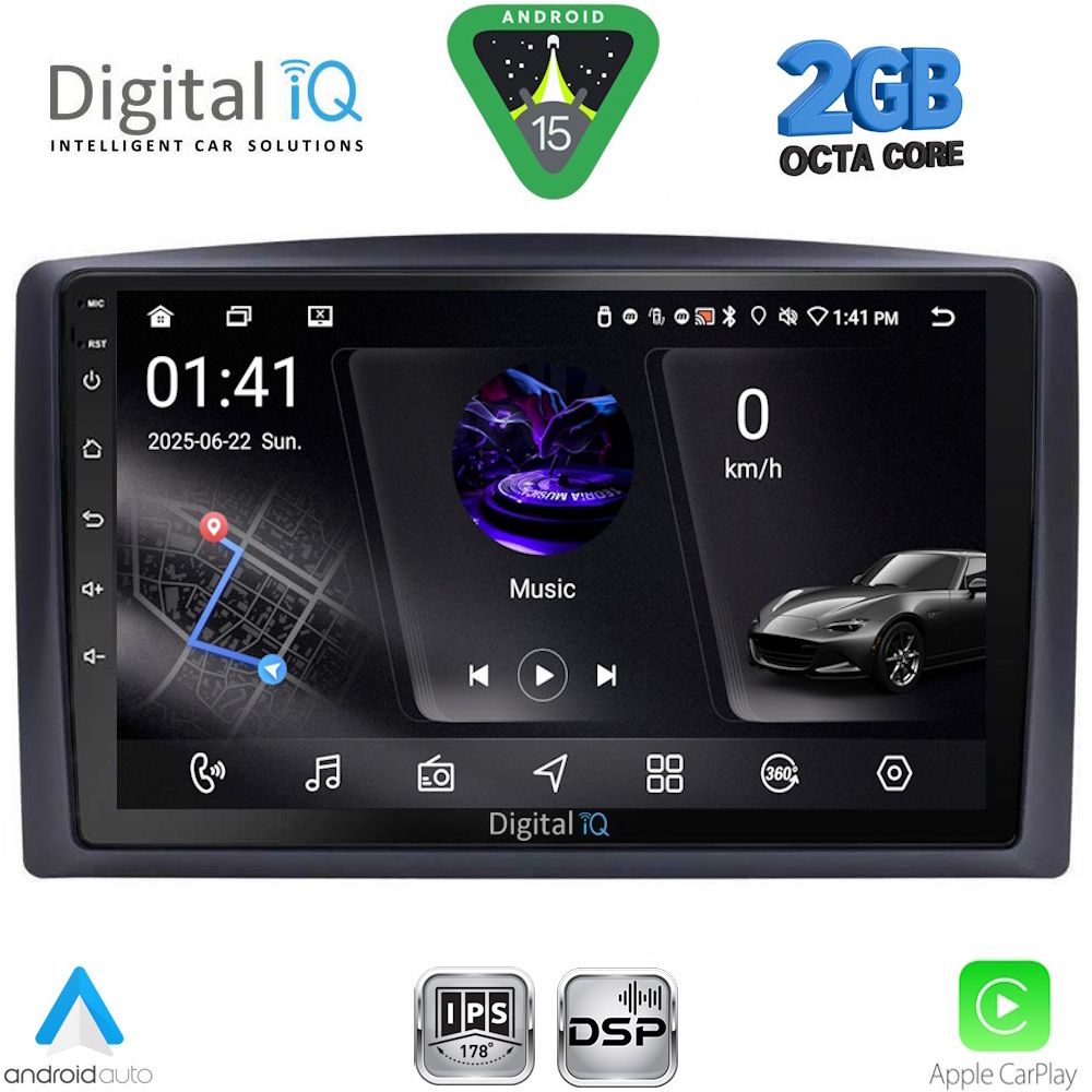 DIGITAL IQ RSF 4421_CPA (10inc) MULTIMEDIA TABLET for MERCEDES VITO – VIANO  (W447) mod. 2015-2022 - DIGITAL IQ RSF 4421_CPA
