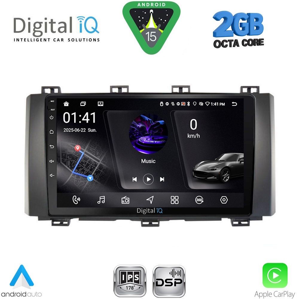 DIGITAL IQ RSF 4568_CPA (9inc) MULTIMEDIA TABLET for SEAT ATECA mod. 2017-2026 - DIGITAL IQ RSF 4568_CPA