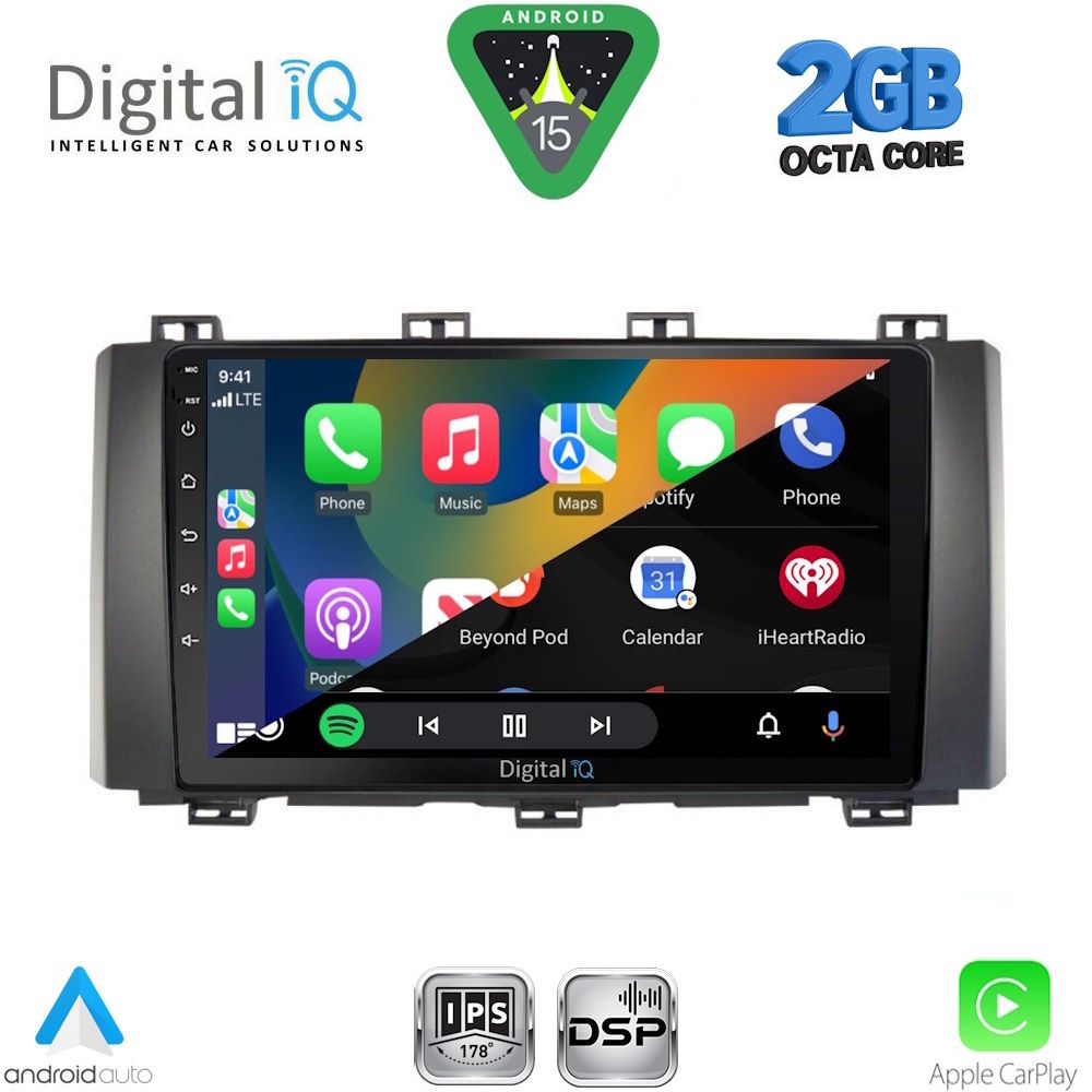 DIGITAL IQ RSF 4568_CPA (9inc) MULTIMEDIA TABLET for SEAT ATECA mod. 2017-2026 - DIGITAL IQ RSF 4568_CPA