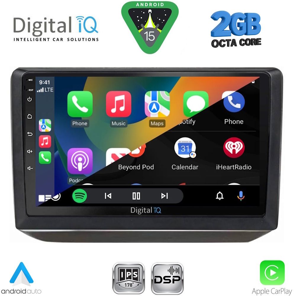 DIGITAL IQ RSF 4581_CPA (10inc) MULTIMEDIA TABLET for SKODA FABIA mod. 2008-2014 - DIGITAL IQ RSF 4581_CPA