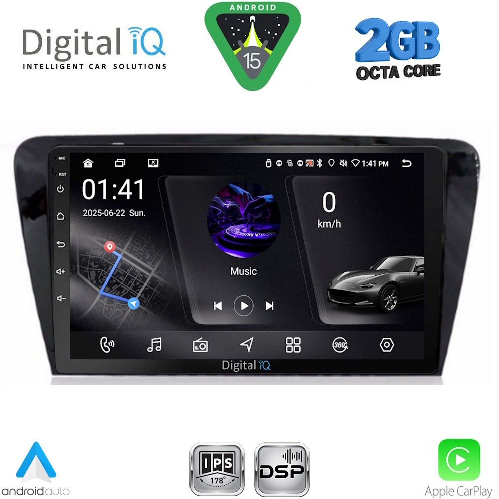 DIGITAL IQ RSF 4597_CPA (10inc) MULTIMEDIA TABLET for SKODA OCTAVIA 7 mod. 2013-2021 - DIGITAL IQ RSF 4597_CPA