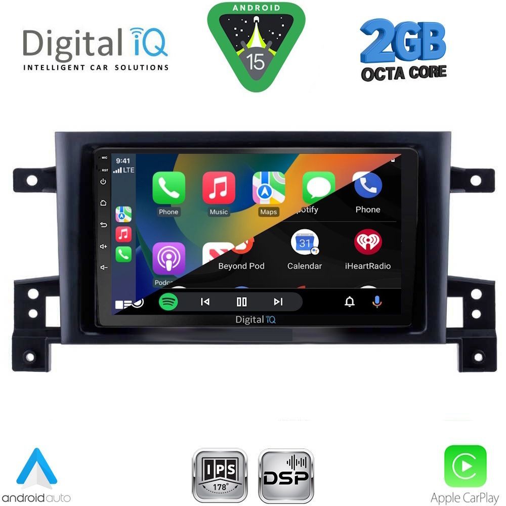 DIGITAL IQ RSF 4696_CPA (9inc) MULTIMEDIA TABLET for SUZUKI GRAND VITARA mod. 2005-2015 - DIGITAL IQ RSF 4696_CPA