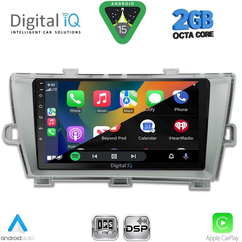 DIGITAL IQ RSF 4726_CPA (9inc) MULTIMEDIA TABLET for TOYOTA PRIUS mod. 2009-2015 - DIGITAL IQ RSF 4726_CPA