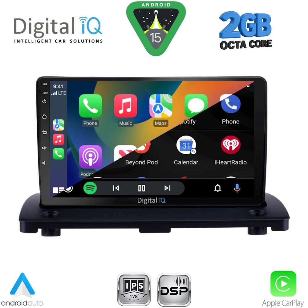 DIGITAL IQ RSF 4789_CPA (9inc) MULTIMEDIA TABLET for VOLVO XC90 mod. 2002-2014 - DIGITAL IQ RSF 4789_CPA