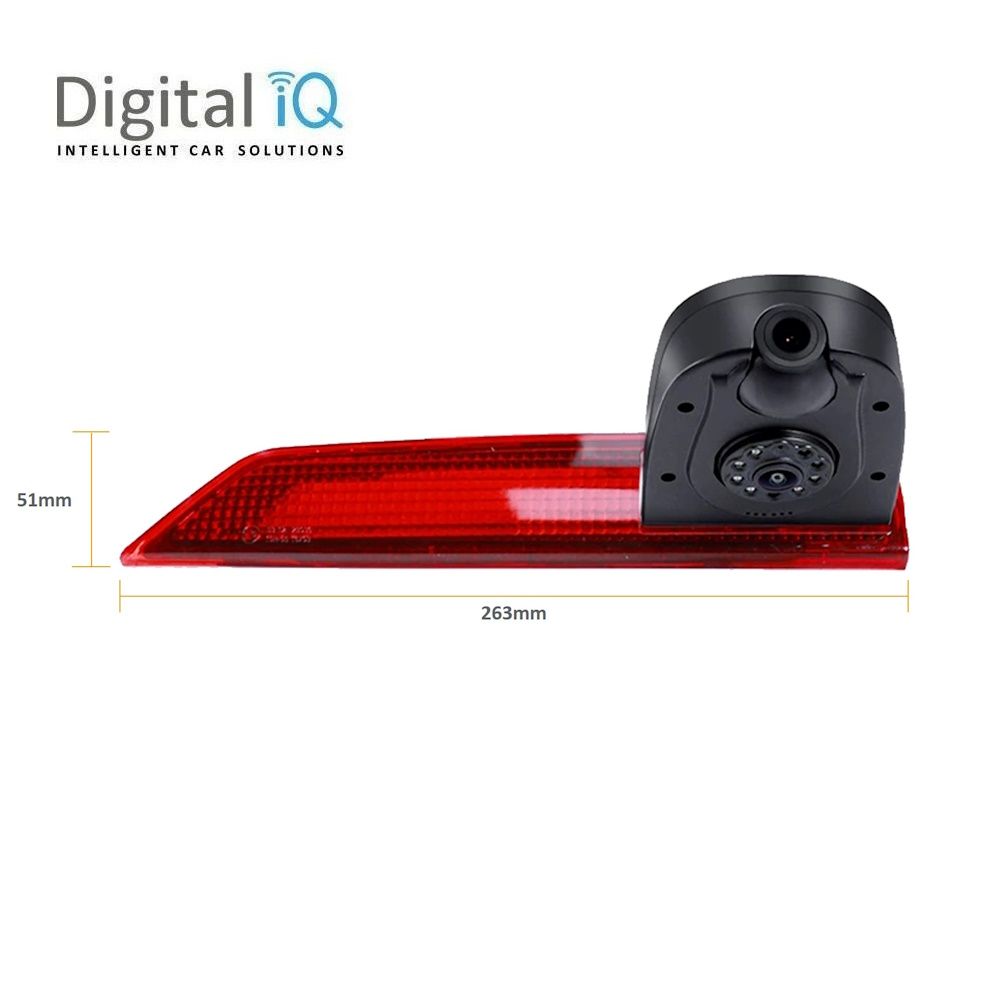 DIGITAL IQ CAMERA SL 819S DUAL (AHD) BRAKE LIGHT DUAL CAMERA FORD TRANSIT CUSTOM mod. 2016-2025