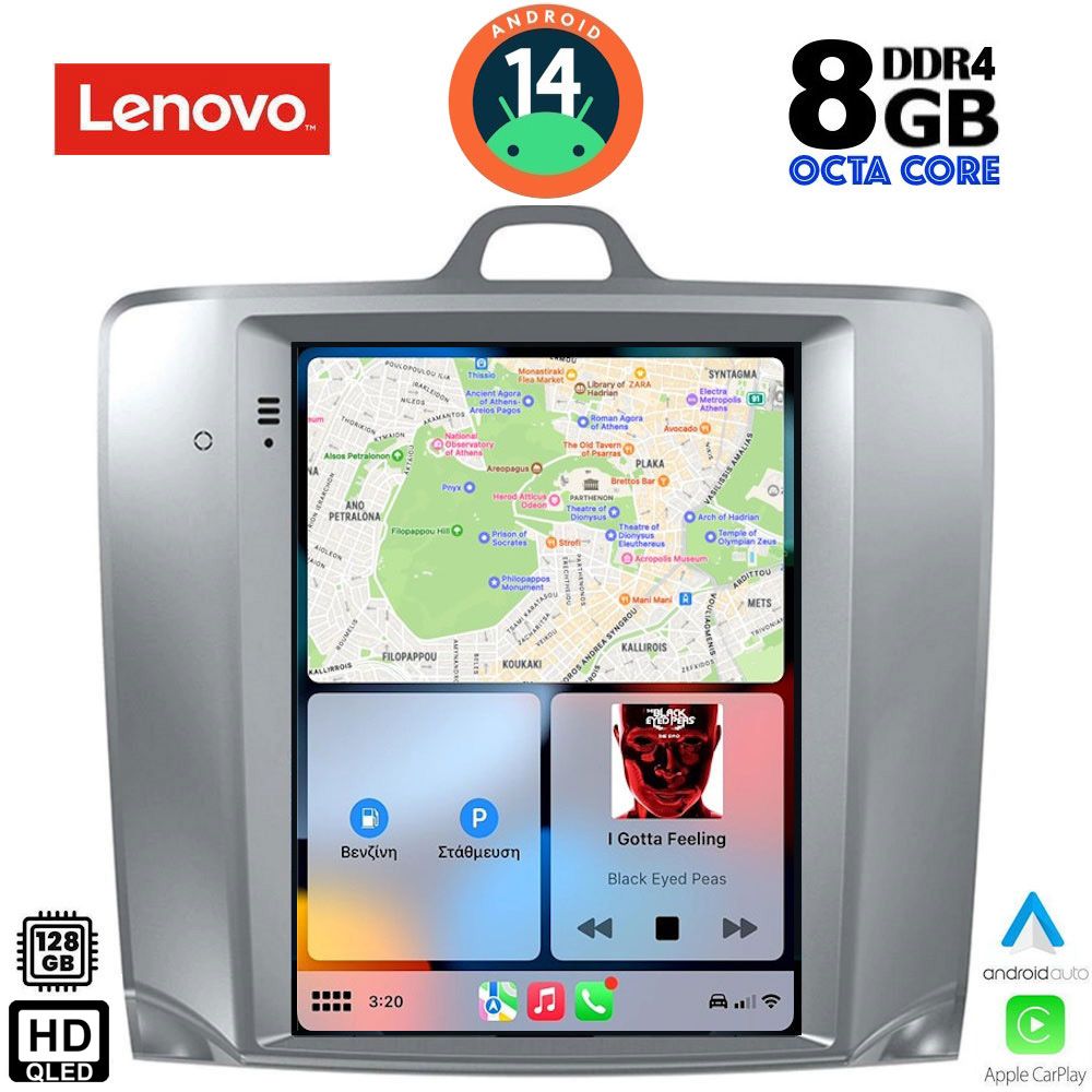 LENOVO SSW 10956_CPA TESLA STYLE for FORD FOCUS mod. 2004-2011