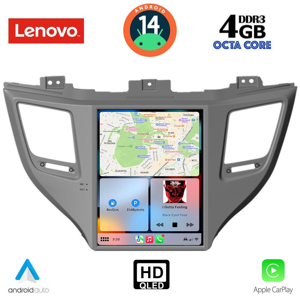 LENOVO SSX 9997_CPA TESLA STYLE for HYUNDAI TUCSON mod. 2015-2019