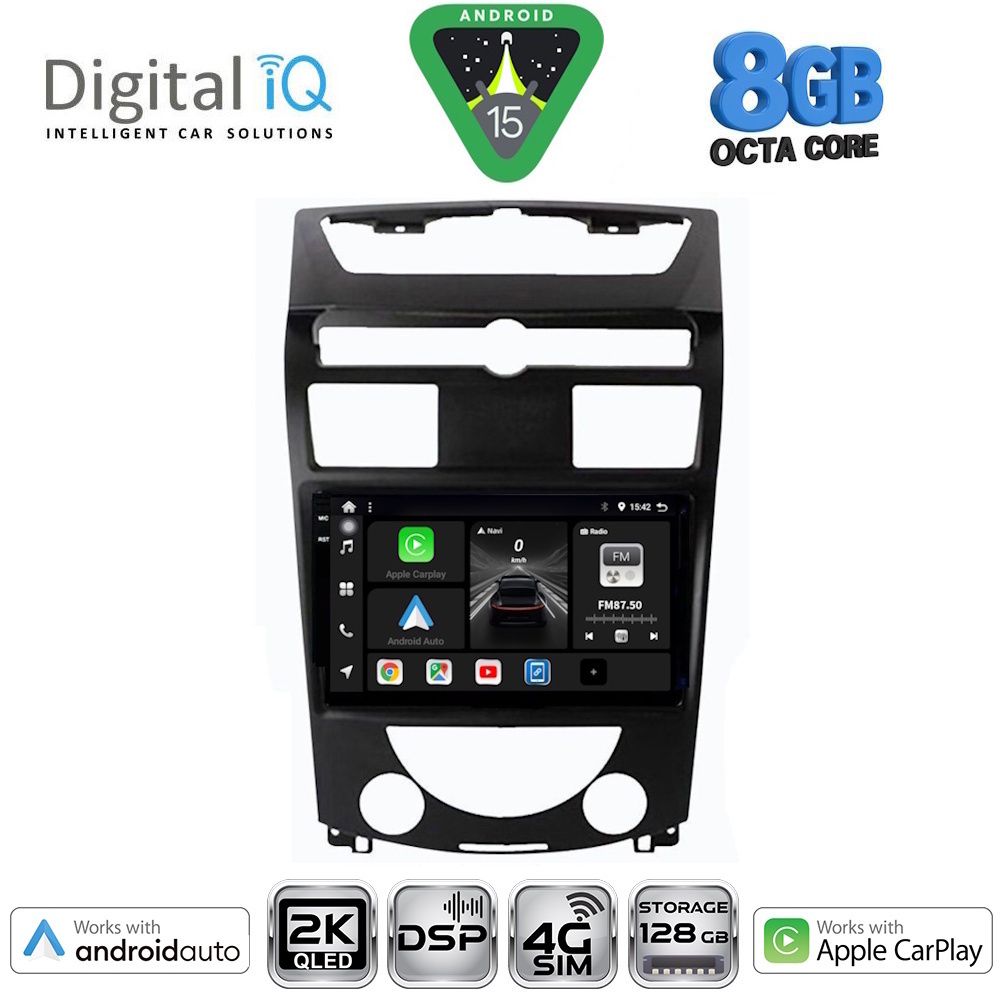 DIGITAL IQ BXF 11657_CPAA (10inc) MULTIMEDIA TABLET for SSANGYONG REXTON mod. 2006-2015 - DIGITAL IQ BXF 11657_CPAA