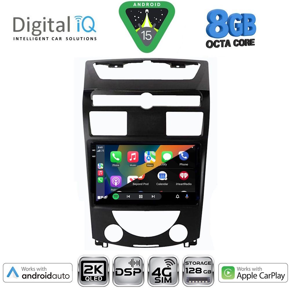 DIGITAL IQ BXF 11657_CPAA (10inc) MULTIMEDIA TABLET for SSANGYONG REXTON mod. 2006-2015 - DIGITAL IQ BXF 11657_CPAA