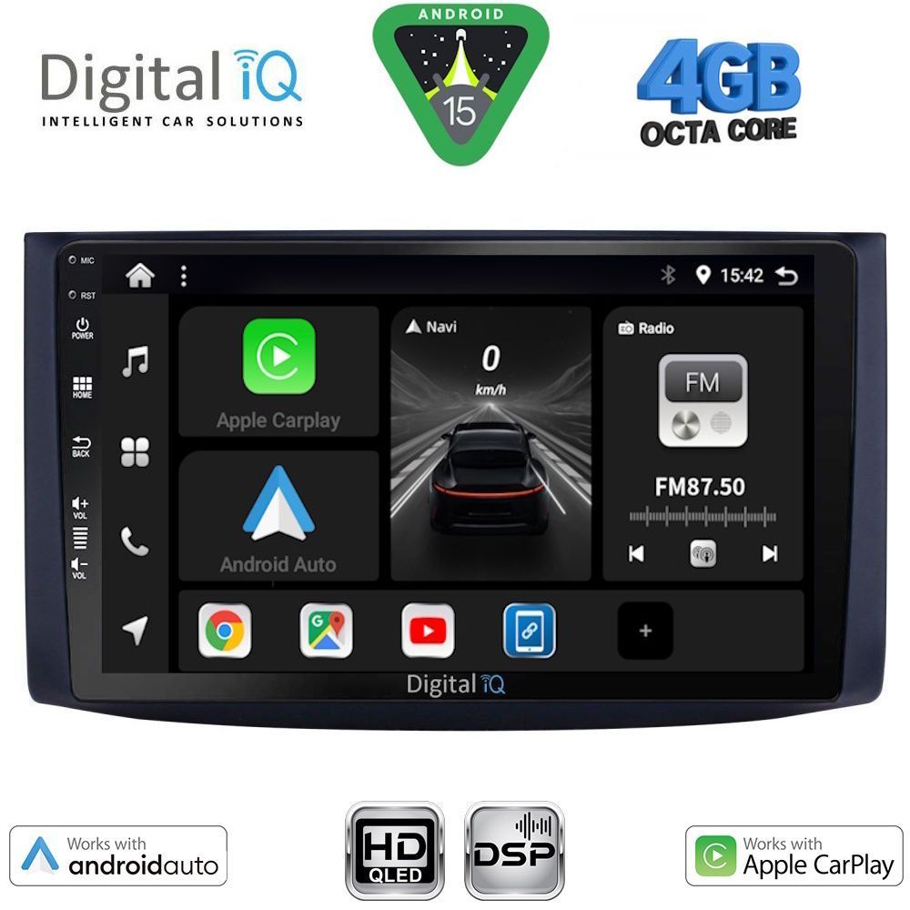 DIGITAL IQ BXF 6072_CPAA (9inc) MULTIMEDIA TABLET for CHEVROLET AVEO mod. 2006-2010 - DIGITAL IQ BXF 6072_CPAA